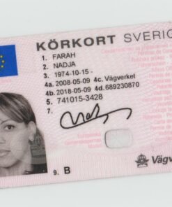 Swedish driver’s license