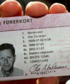 Norway driver’s license
